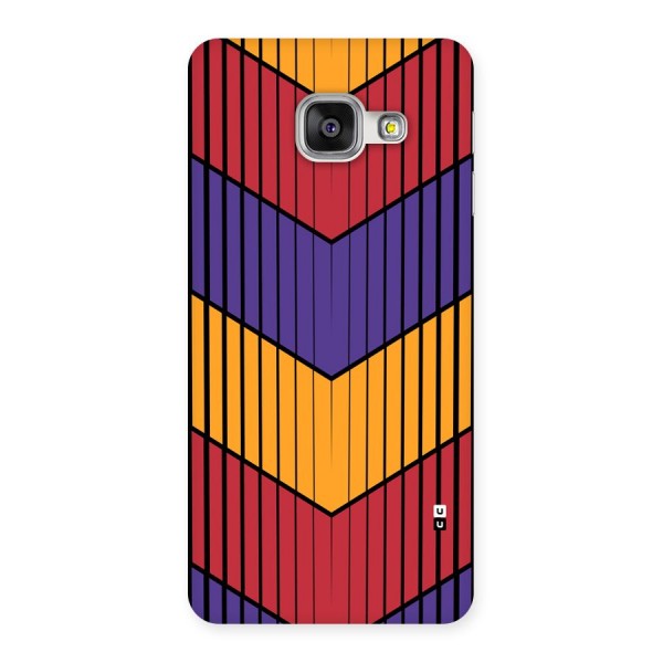 Angular Stripes Back Case for Galaxy A3 (2016)