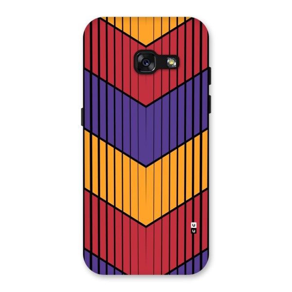 Angular Stripes Back Case for Galaxy A3 (2017)