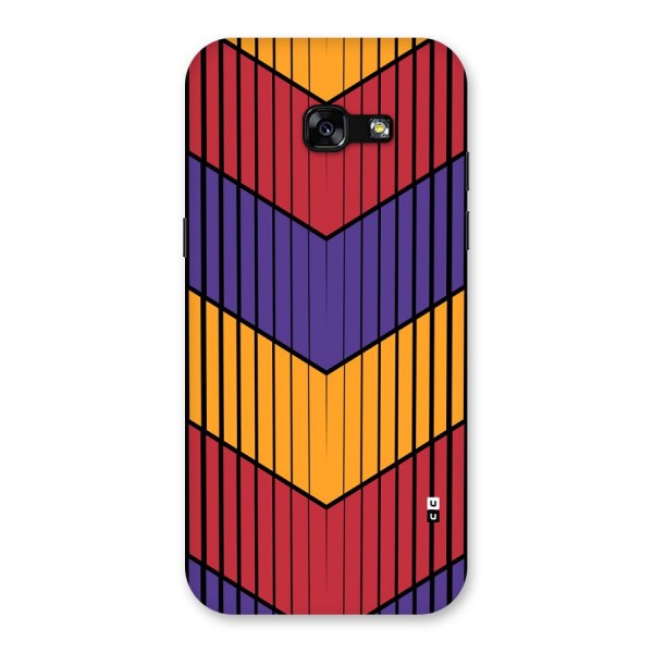 Angular Stripes Back Case for Galaxy A5 2017