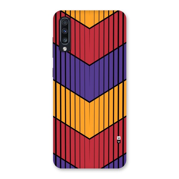 Angular Stripes Back Case for Galaxy A70