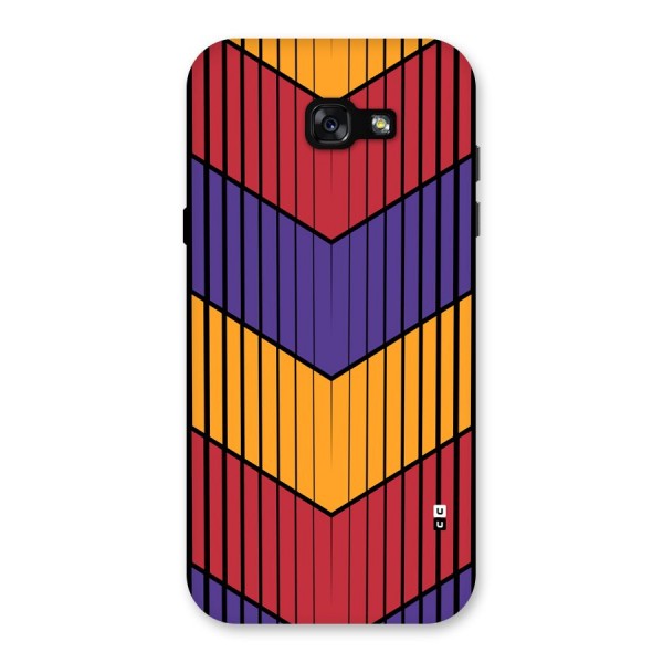 Angular Stripes Back Case for Galaxy A7 (2017)