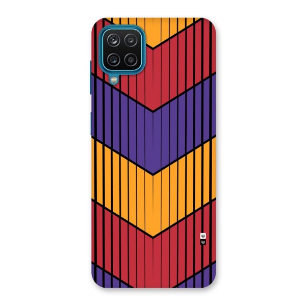 Angular Stripes Back Case for Galaxy F12