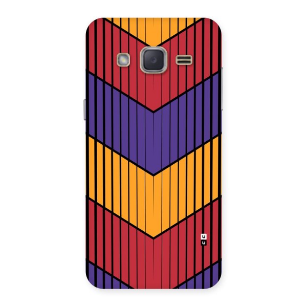 Angular Stripes Back Case for Galaxy J2