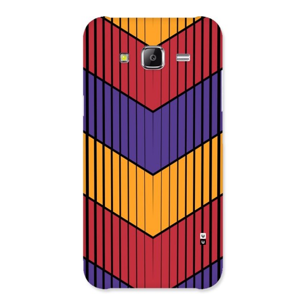 Angular Stripes Back Case for Galaxy J5