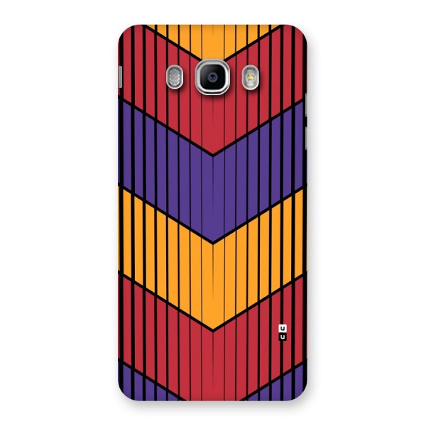 Angular Stripes Back Case for Galaxy J5 2016