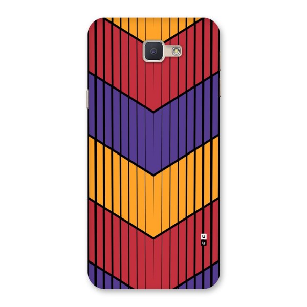 Angular Stripes Back Case for Galaxy J5 Prime