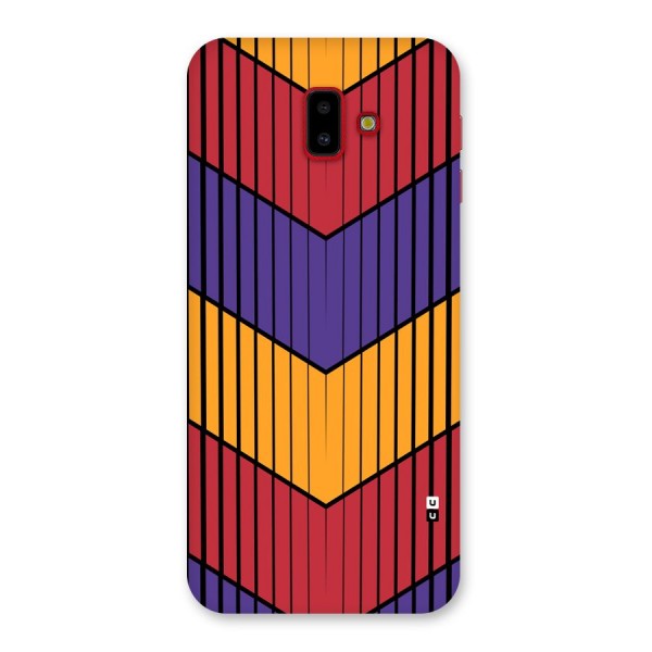 Angular Stripes Back Case for Galaxy J6 Plus