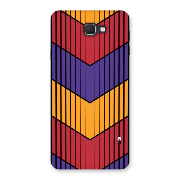 Angular Stripes Back Case for Galaxy J7 Prime