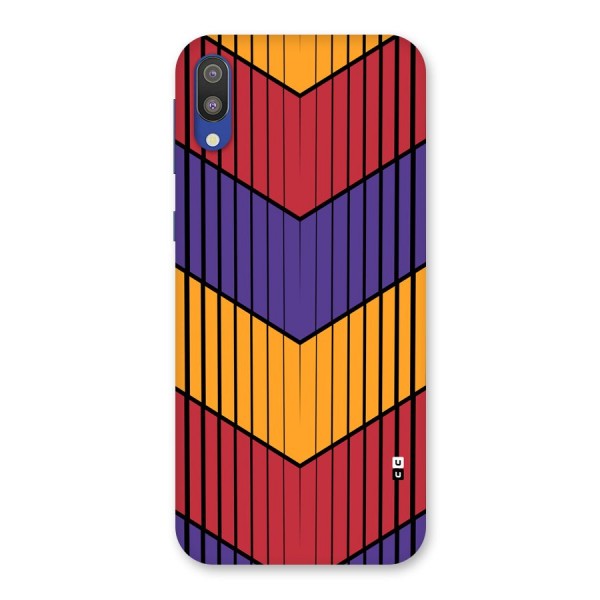 Angular Stripes Back Case for Galaxy M10