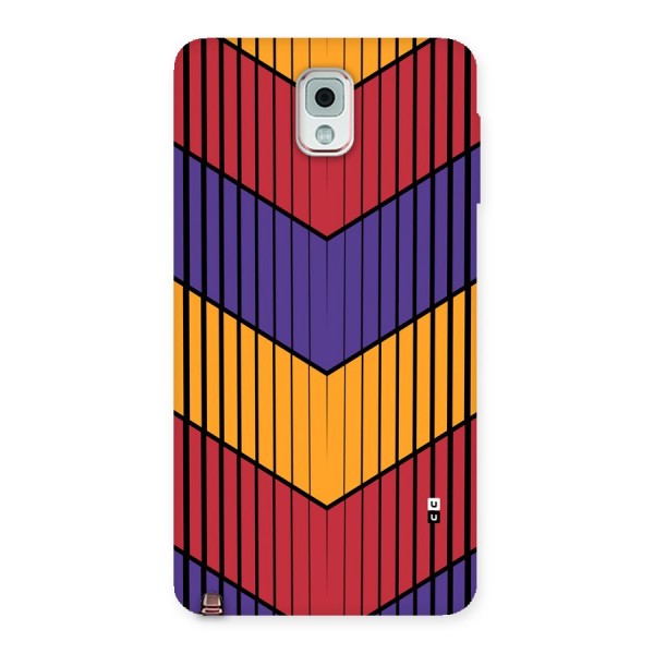 Angular Stripes Back Case for Galaxy Note 3