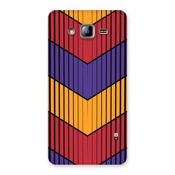 Angular Stripes Back Case for Galaxy On5