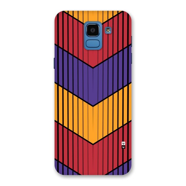 Angular Stripes Back Case for Galaxy On6