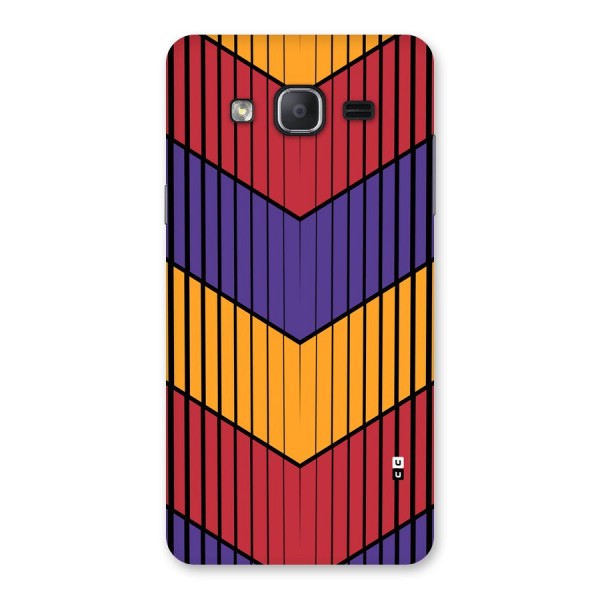 Angular Stripes Back Case for Galaxy On7 2015