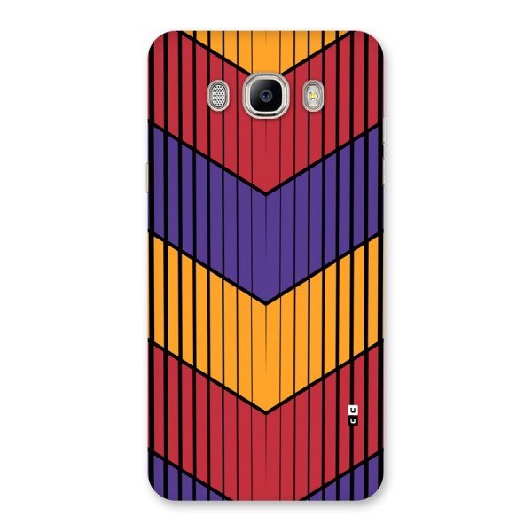 Angular Stripes Back Case for Galaxy On8