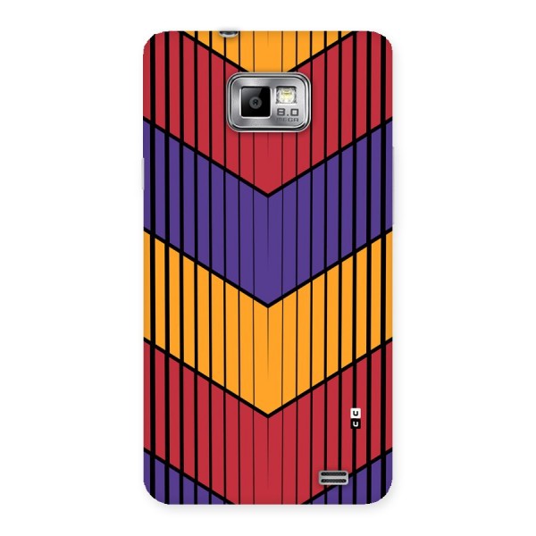 Angular Stripes Back Case for Galaxy S2