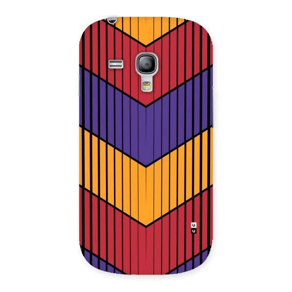 Angular Stripes Back Case for Galaxy S3 Mini