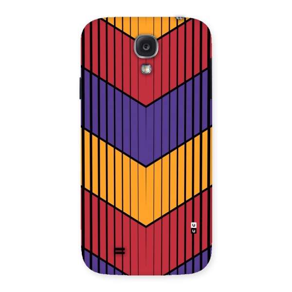 Angular Stripes Back Case for Galaxy S4