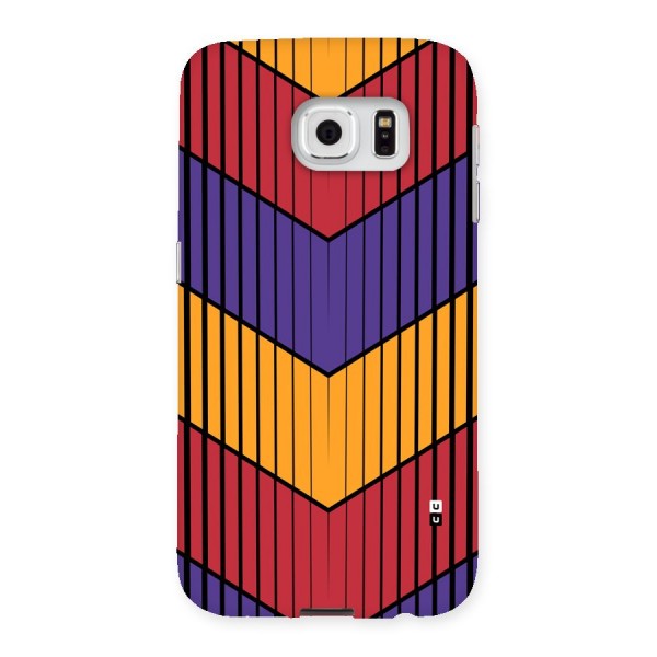 Angular Stripes Back Case for Galaxy S6