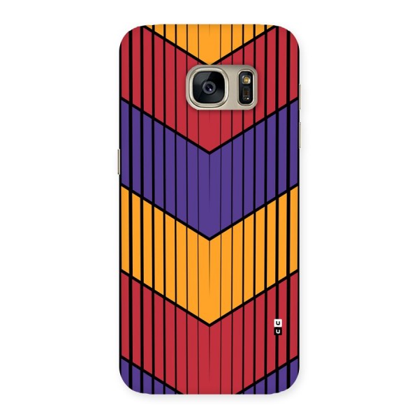 Angular Stripes Back Case for Galaxy S7