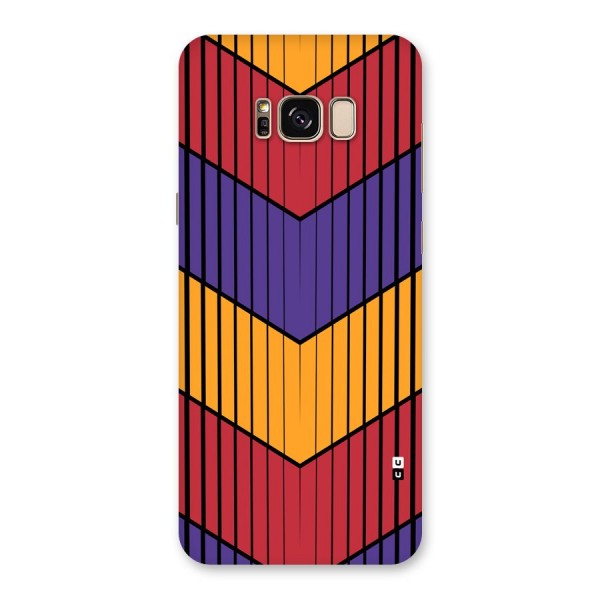 Angular Stripes Back Case for Galaxy S8 Plus