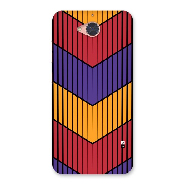 Angular Stripes Back Case for Gionee S6 Pro