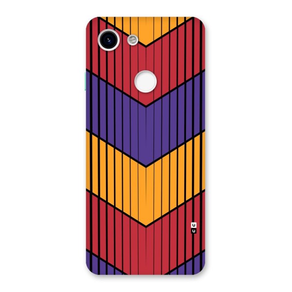 Angular Stripes Back Case for Google Pixel 3