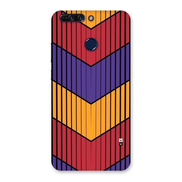 Angular Stripes Back Case for Honor 8 Pro