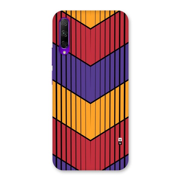 Angular Stripes Back Case for Honor 9X Pro