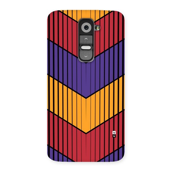 Angular Stripes Back Case for LG G2