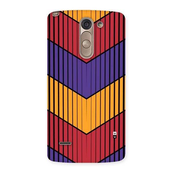 Angular Stripes Back Case for LG G3 Stylus