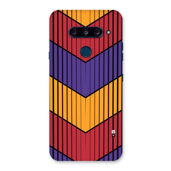 Angular Stripes Back Case for LG  V40 ThinQ