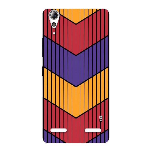 Angular Stripes Back Case for Lenovo A6000