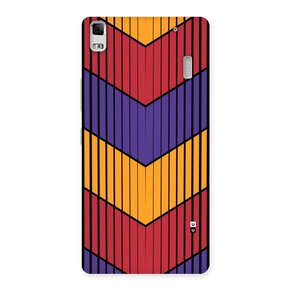 Angular Stripes Back Case for Lenovo A7000