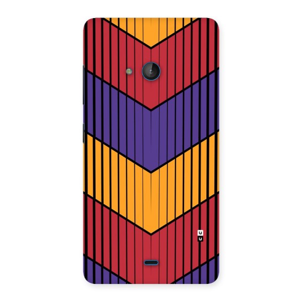 Angular Stripes Back Case for Lumia 540