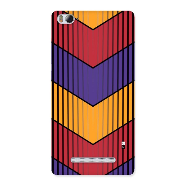 Angular Stripes Back Case for Mi4i