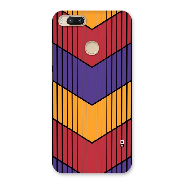 Angular Stripes Back Case for Mi A1