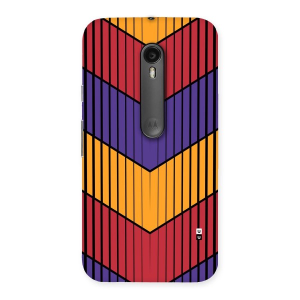 Angular Stripes Back Case for Moto G3