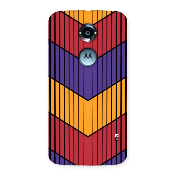 Angular Stripes Back Case for Moto X2