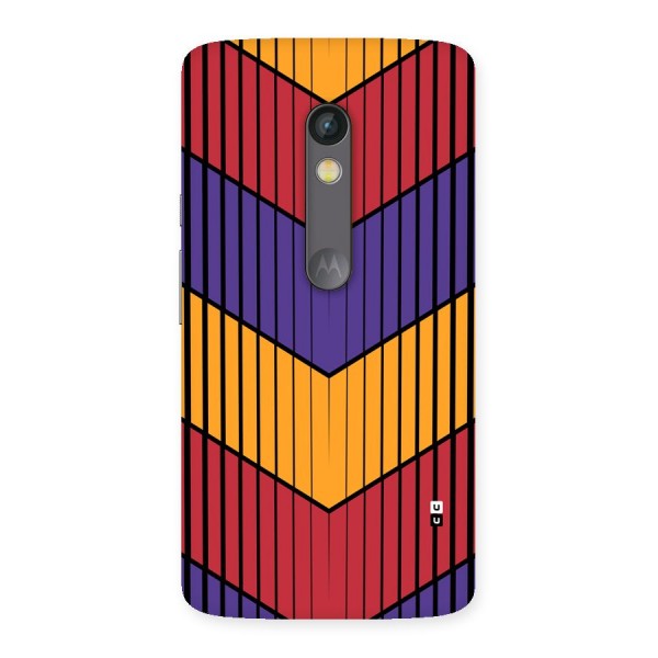 Angular Stripes Back Case for Moto X Play