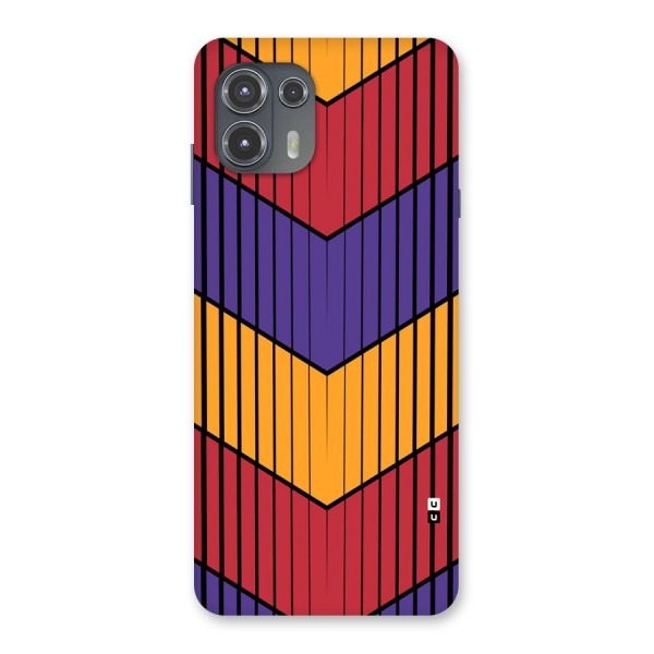 Angular Stripes Back Case for Motorola Edge 20 Fusion