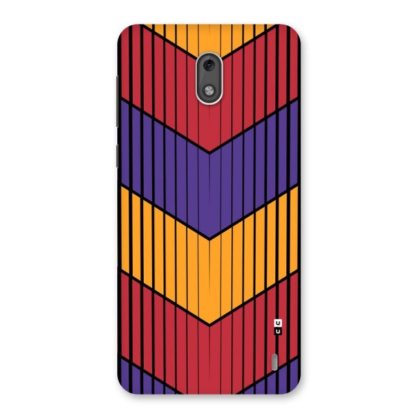 Angular Stripes Back Case for Nokia 2