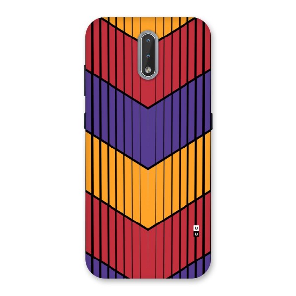 Angular Stripes Back Case for Nokia 2.3