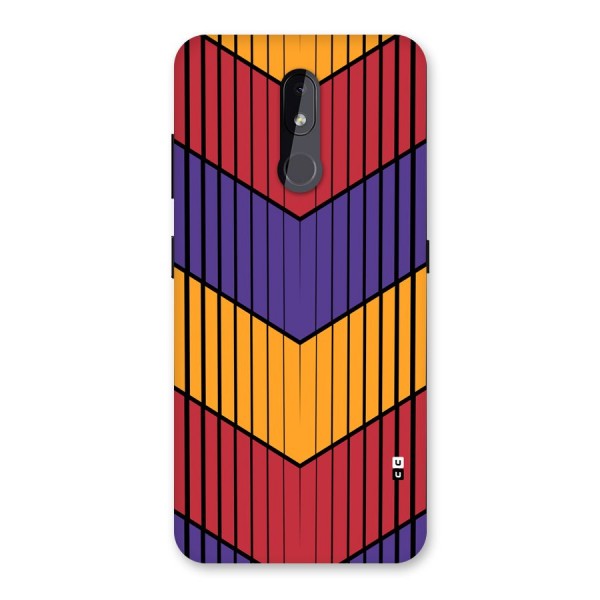 Angular Stripes Back Case for Nokia 3.2