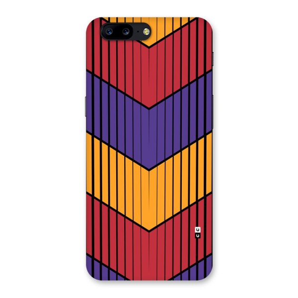 Angular Stripes Back Case for OnePlus 5