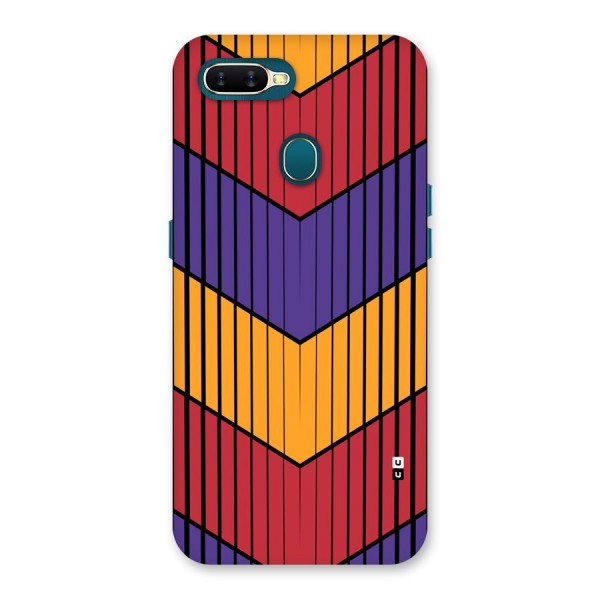 Angular Stripes Back Case for Oppo A11k