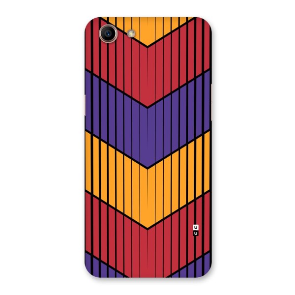 Angular Stripes Back Case for Oppo A83 (2018)