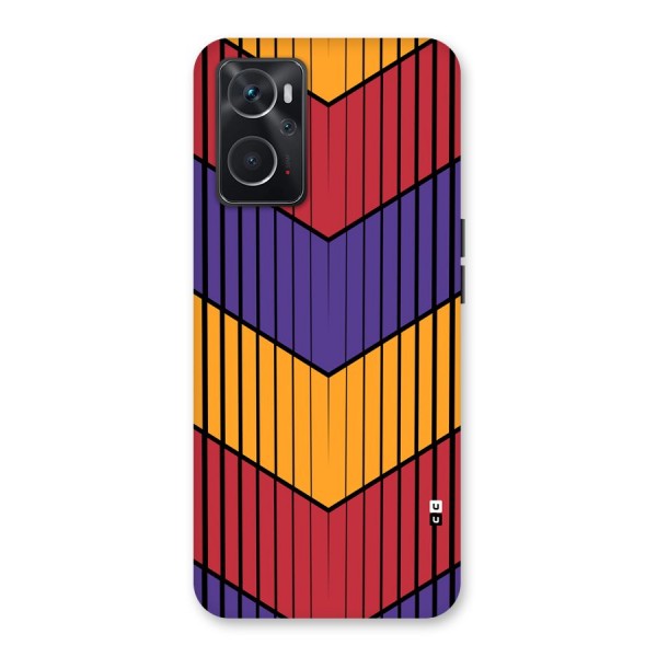 Angular Stripes Back Case for Oppo K10 4G