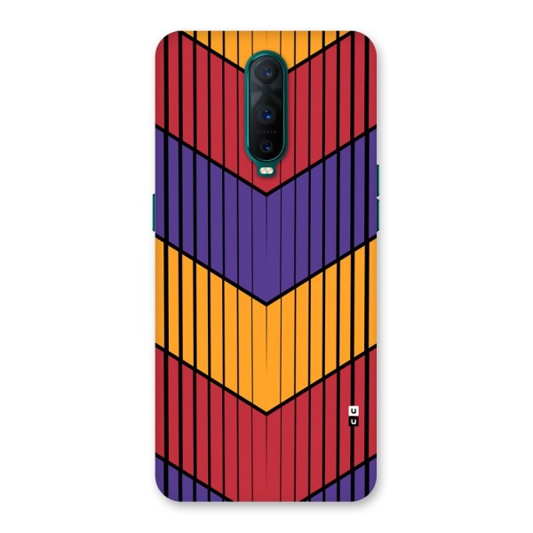 Angular Stripes Back Case for Oppo R17 Pro