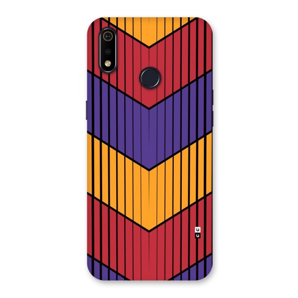 Angular Stripes Back Case for Realme 3i