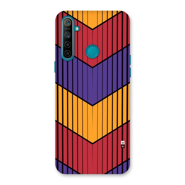 Angular Stripes Back Case for Realme 5i